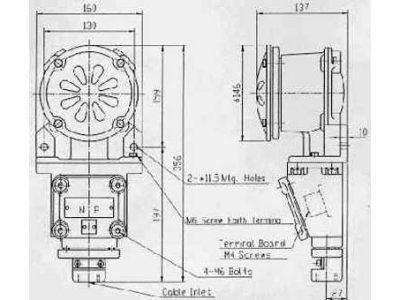 793427 ALARM BUZZER EXPLOSION-PROOF, BXS-50-C AC100V 50VA 95DB