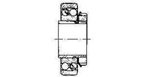 771031 BALL BEARING DOUBLE ROW, DEEP GROOVE NO.1204K
